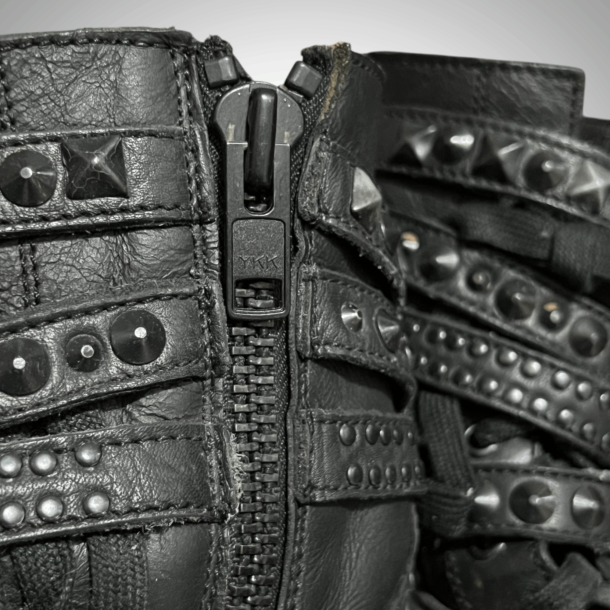 ASH Ash Studded Belt Strap Leather Boots Size US 8 / IT 38 - 8 Thumbnail