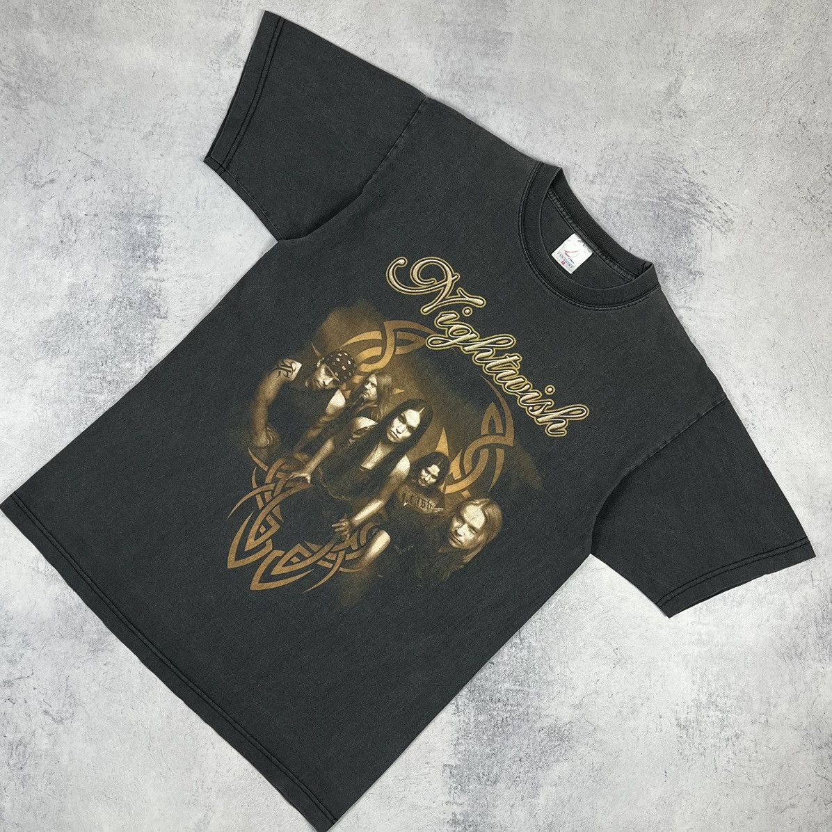 Band Tees Vintage Nightwish “An Angel By My Side” rock band tee 00’s Size US M / EU 48-50 / 2 - 1 Thumbnail