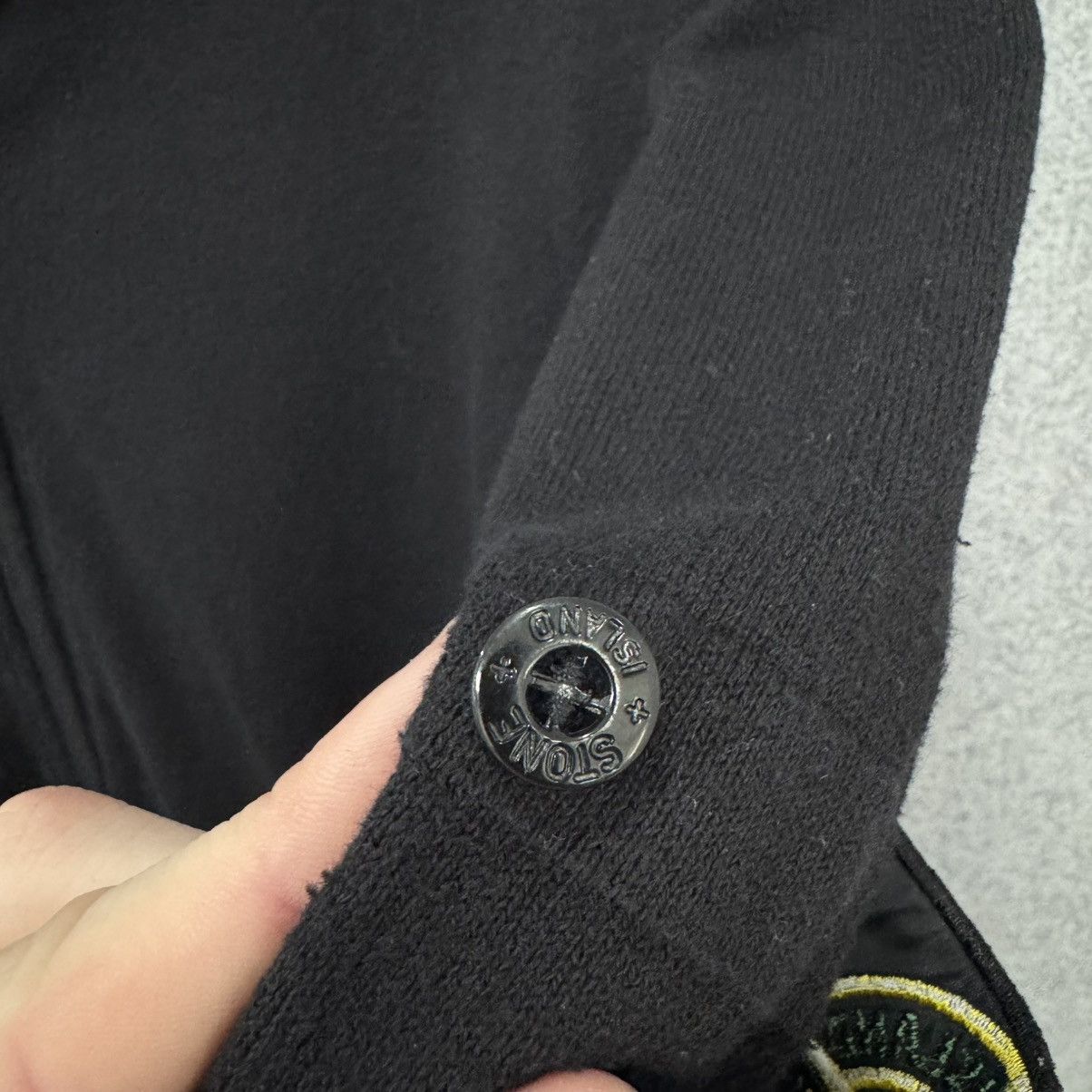 Stone Island Vintage Stone Island Full Zip Up Sweater Knitting Rare Size US S / EU 44-46 / 1 - 4 Thumbnail