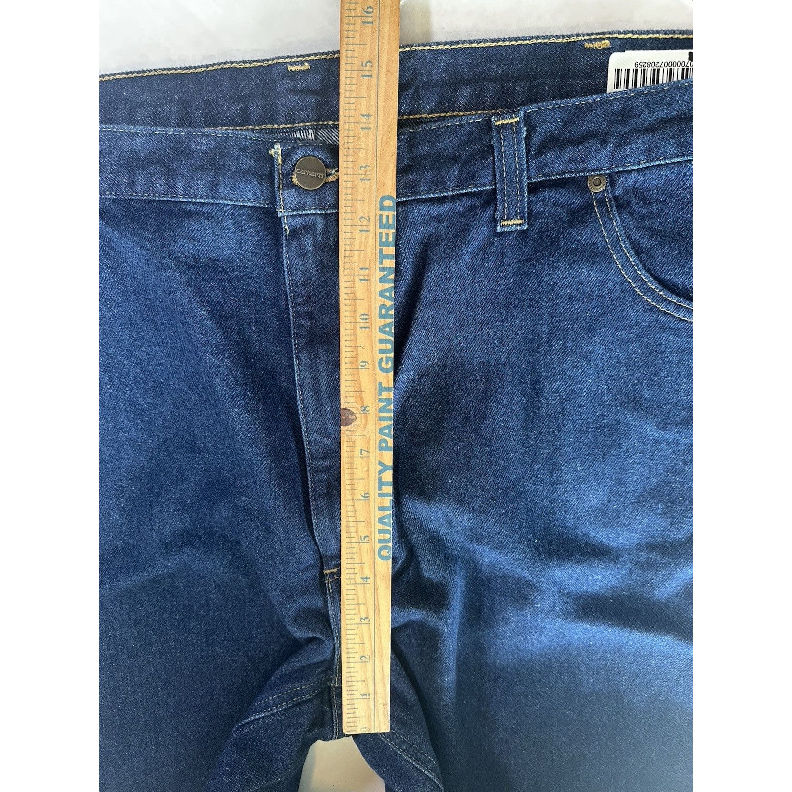 Carhartt Carhartt Blue Jeans 46x32 Relaxed Cotton Workwear Denim NWT Size US 44 / EU 60 - 9 Thumbnail