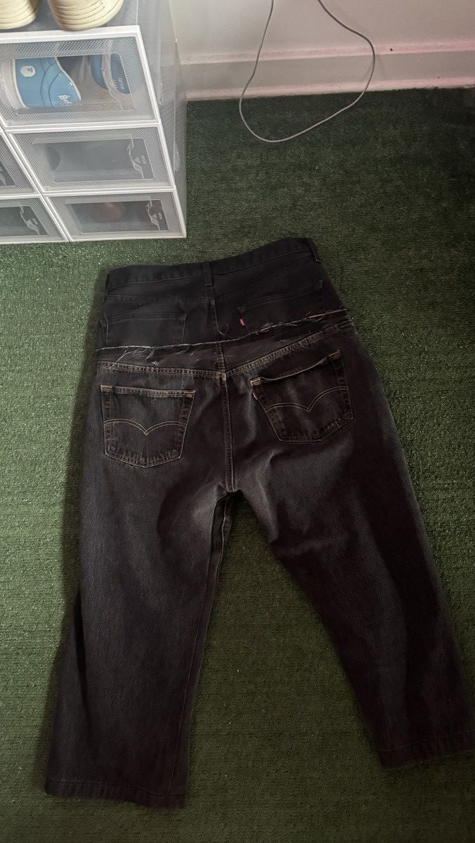 Other Double layered all black jeans Size US 36 / EU 52 - 2 Thumbnail