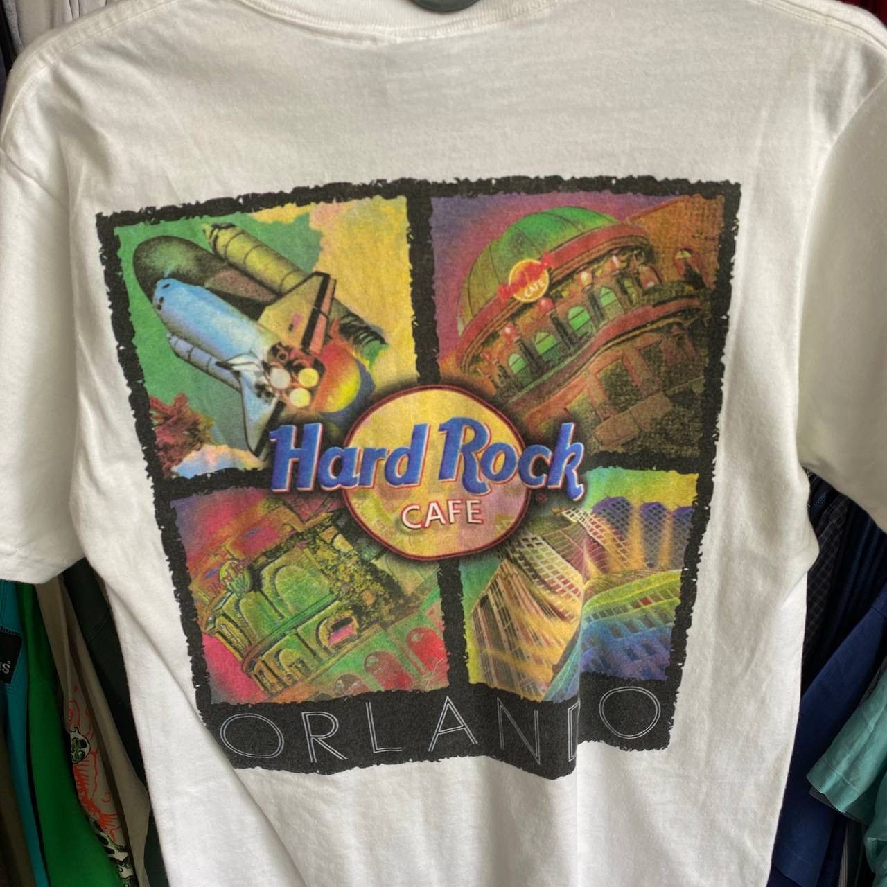 Hard Rock Cafe × Vintage Vintage Hard Rock Orlando 90’s Made in USA tee Size US S / EU 44-46 / 1 - 2 Thumbnail