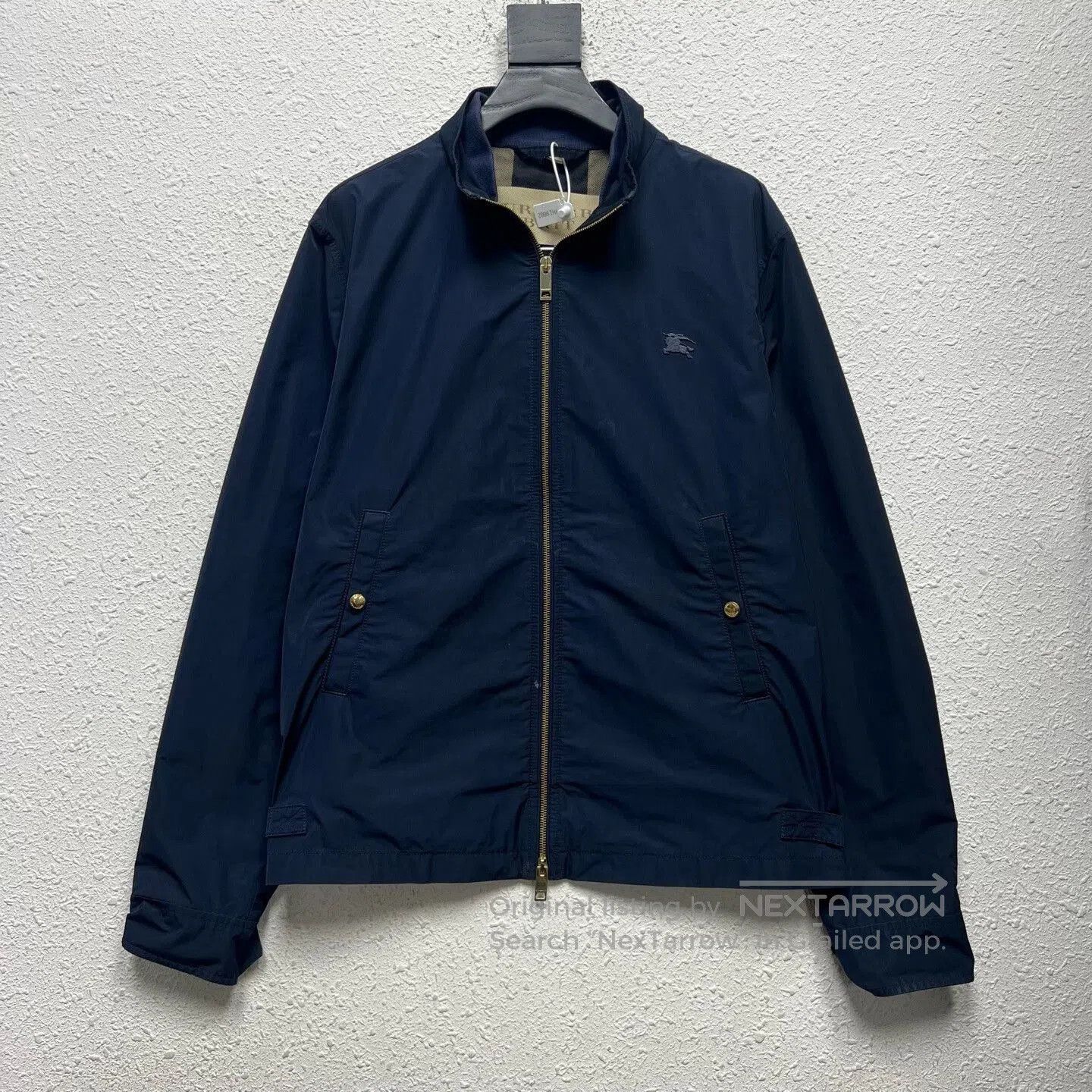 Burberry Burberry Dark Blue Zipper Jacket. Size US L / EU 52-54 / 3 - 1 Thumbnail
