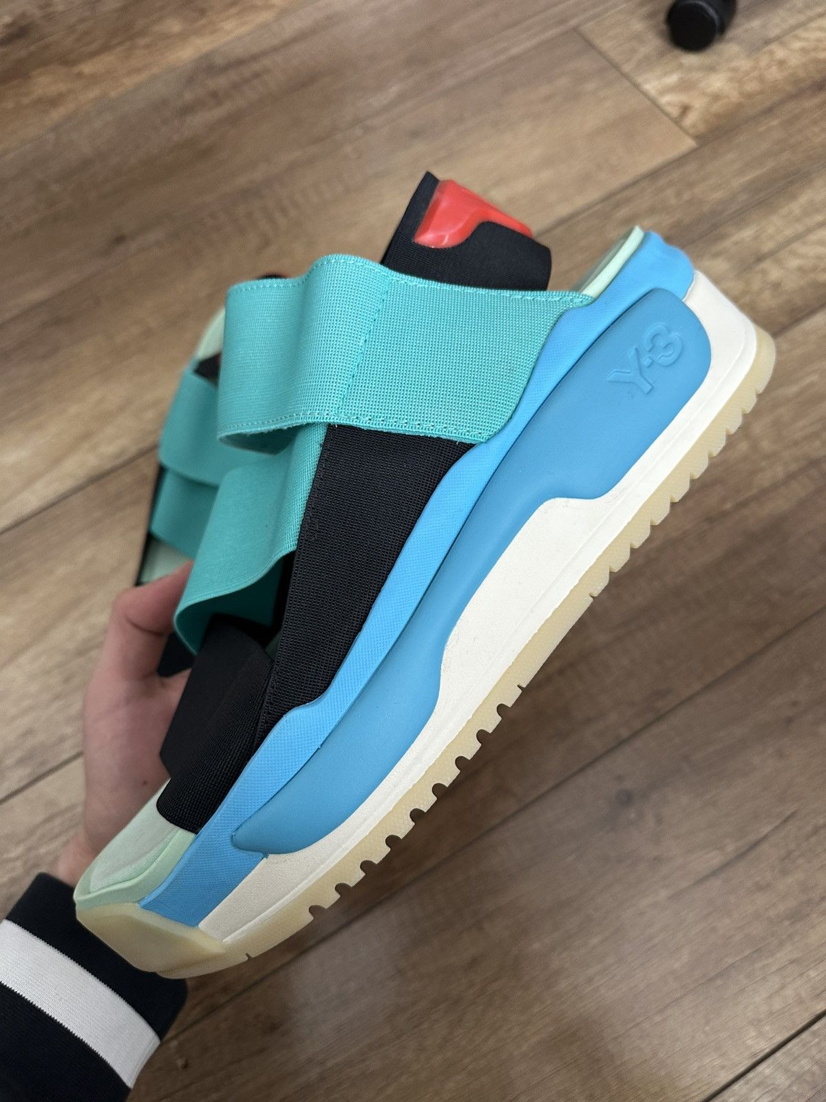 Y-3 Y-3 Adidas Yohji Yamamoto Hokori Sandals Shoes Size US 9 / EU 42 - 9 Thumbnail