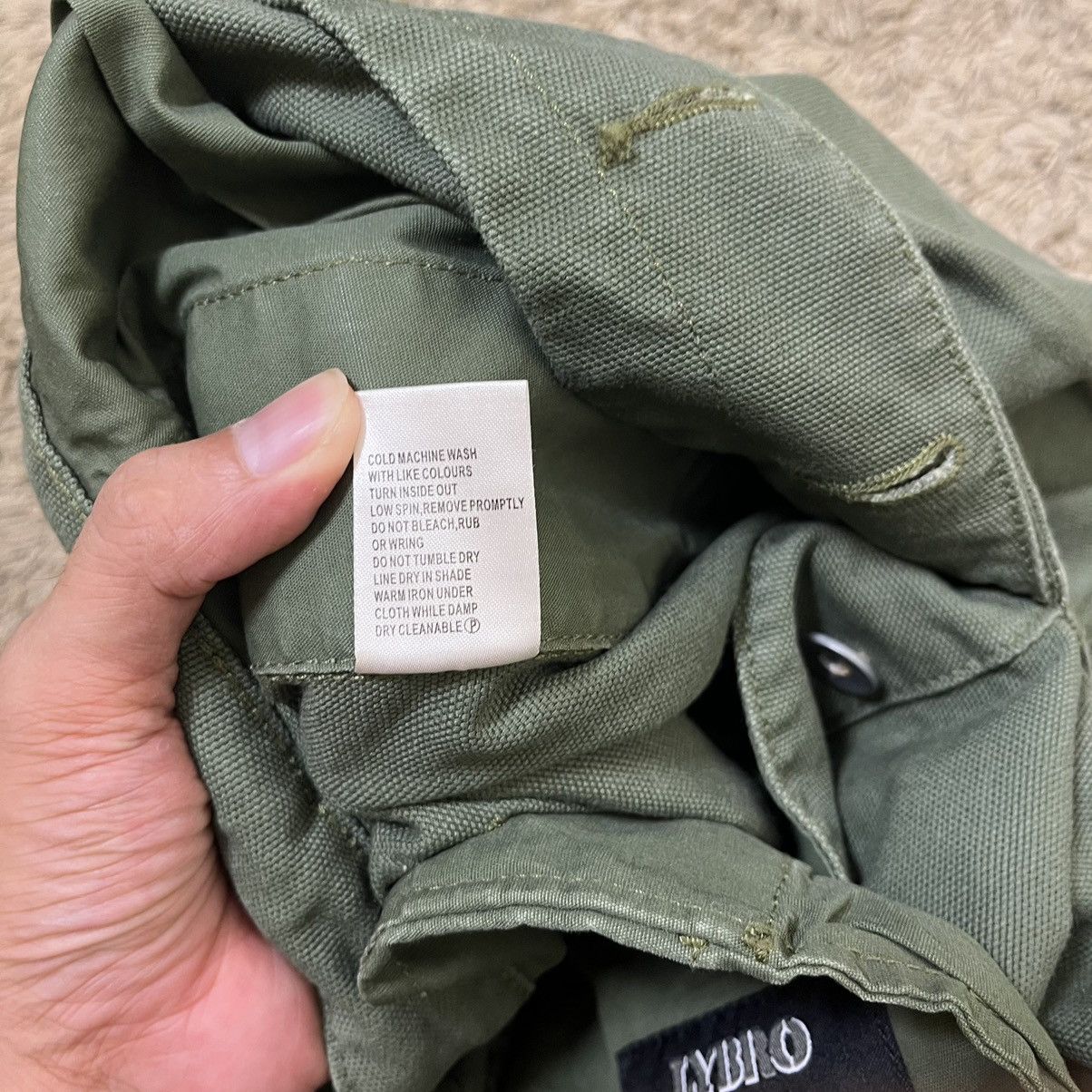 Nigel Cabourn Lybro by Nigel Cabourn Army Green Pleated Pants Size US 30 / EU 46 - 15 Thumbnail
