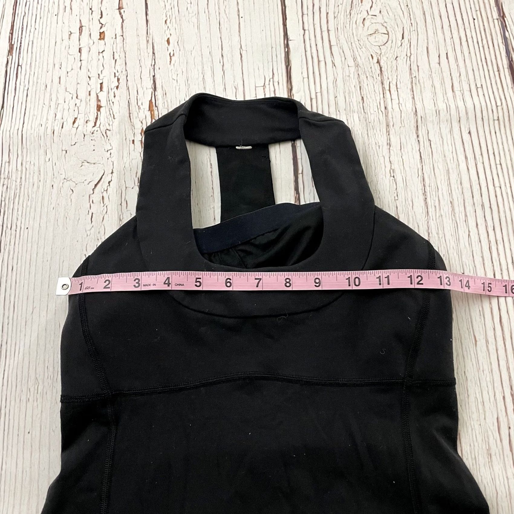 Lululemon Lululemon Built In Bra Racerback Athletic Yoga Tank Women 4 Black Tank Women Built-In Bra Racerback Athletic Yoga Top Size S / US 4 / IT 40 - 2 Thumbnail