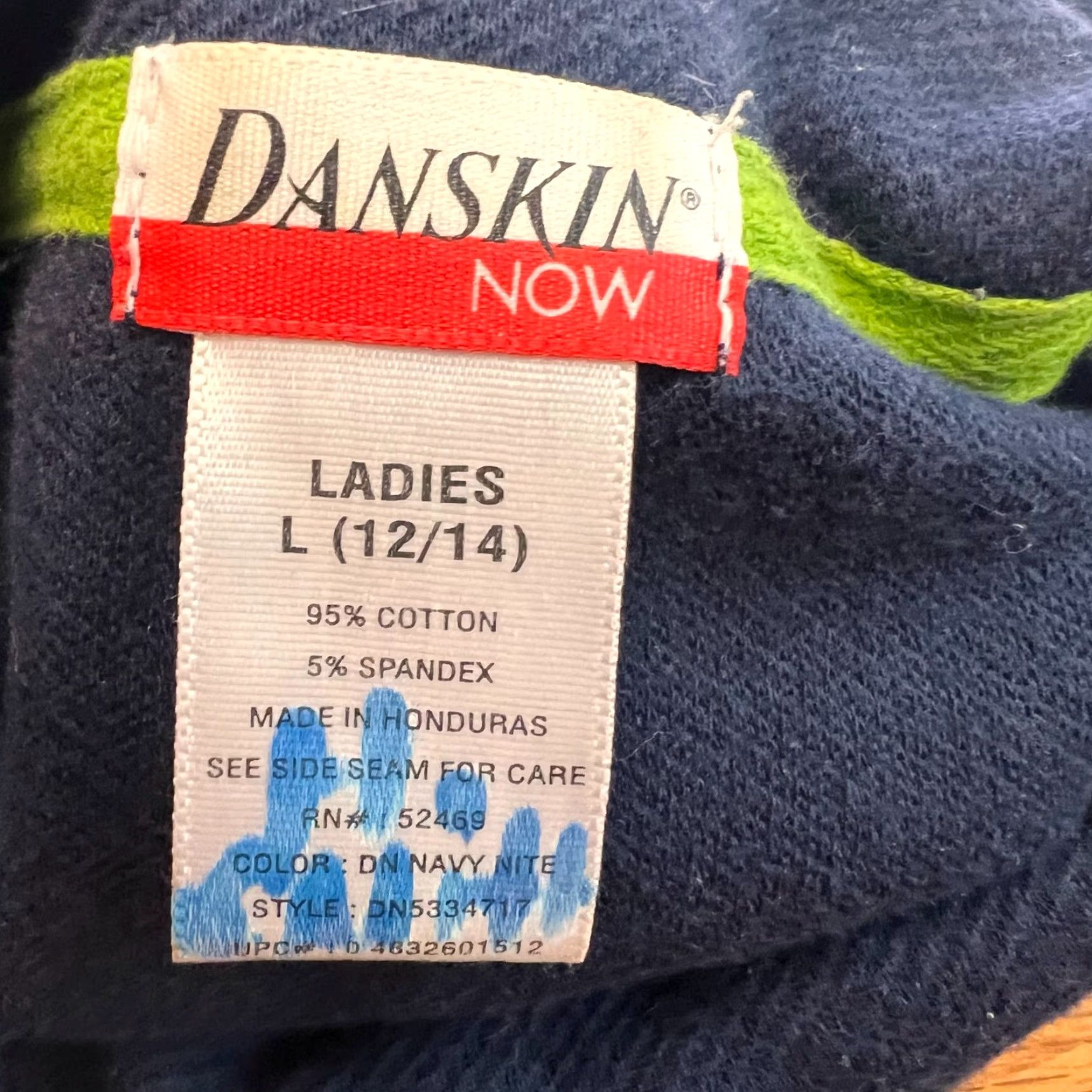 Vintage VINTAGE Danskin Now Zipper Fleece Jacket Womens 14 Blue Stripes Pockets Jacket Body Pocket Zipper Pockets Size XL / US 12-14 / IT 48-50 - 6 Thumbnail