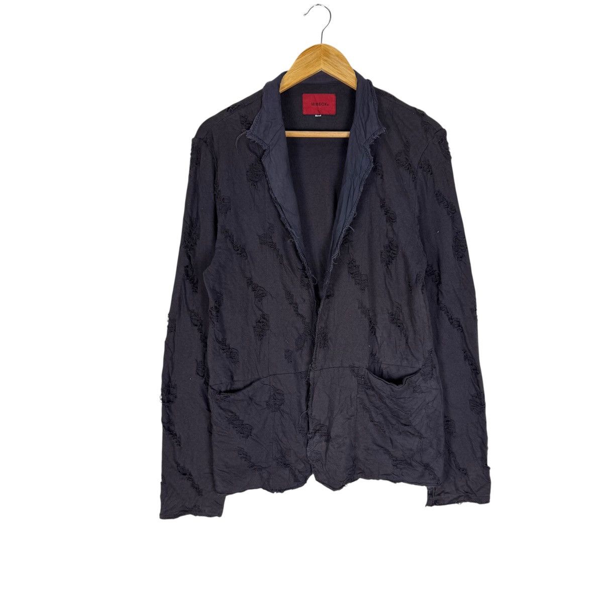 If Six Was Nine ☀️HIBECK JAPAN DISTRESS CARDIGAN LIKE NUMBER NINE Size US M / EU 48-50 / 2 - 5 Thumbnail
