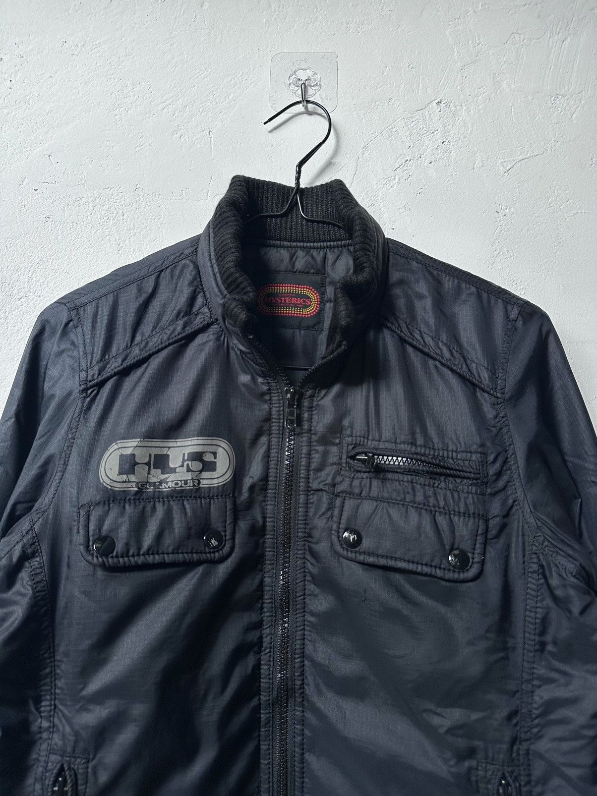Hysteric Glamour Hysteric Glamour Puffer Jacket Rock Punk Gothic Style Size US M / EU 48-50 / 2 - 3 Thumbnail
