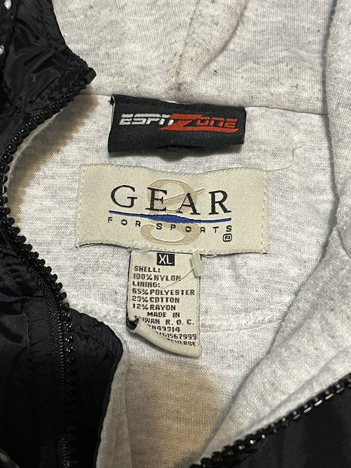 Vintage Vintage ESPN ZONE Windbreaker Size US XL / EU 56 / 4 - 5 Thumbnail