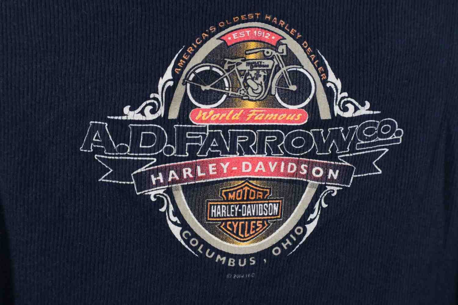 Harley Davidson Vintage Y2K 2004 Harley Davidson Ribbed Tank Top T-Shirt USA Size XL / US 12-14 / IT 48-50 - 10 Thumbnail