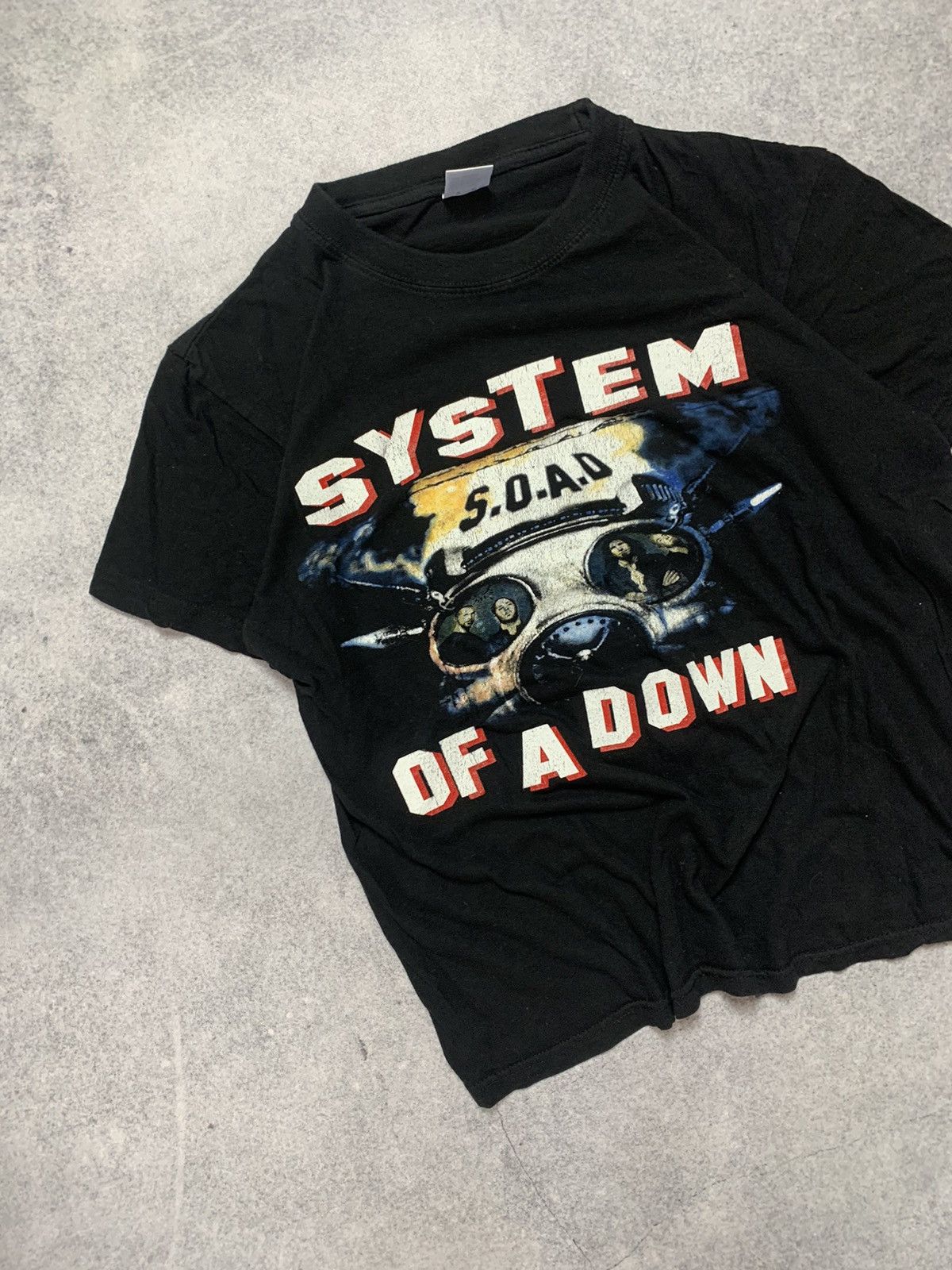 Band Tees Vintage System Of A Down S.O.A.D Rock Y2K Band Tee Size US M / EU 48-50 / 2 - 2 Thumbnail