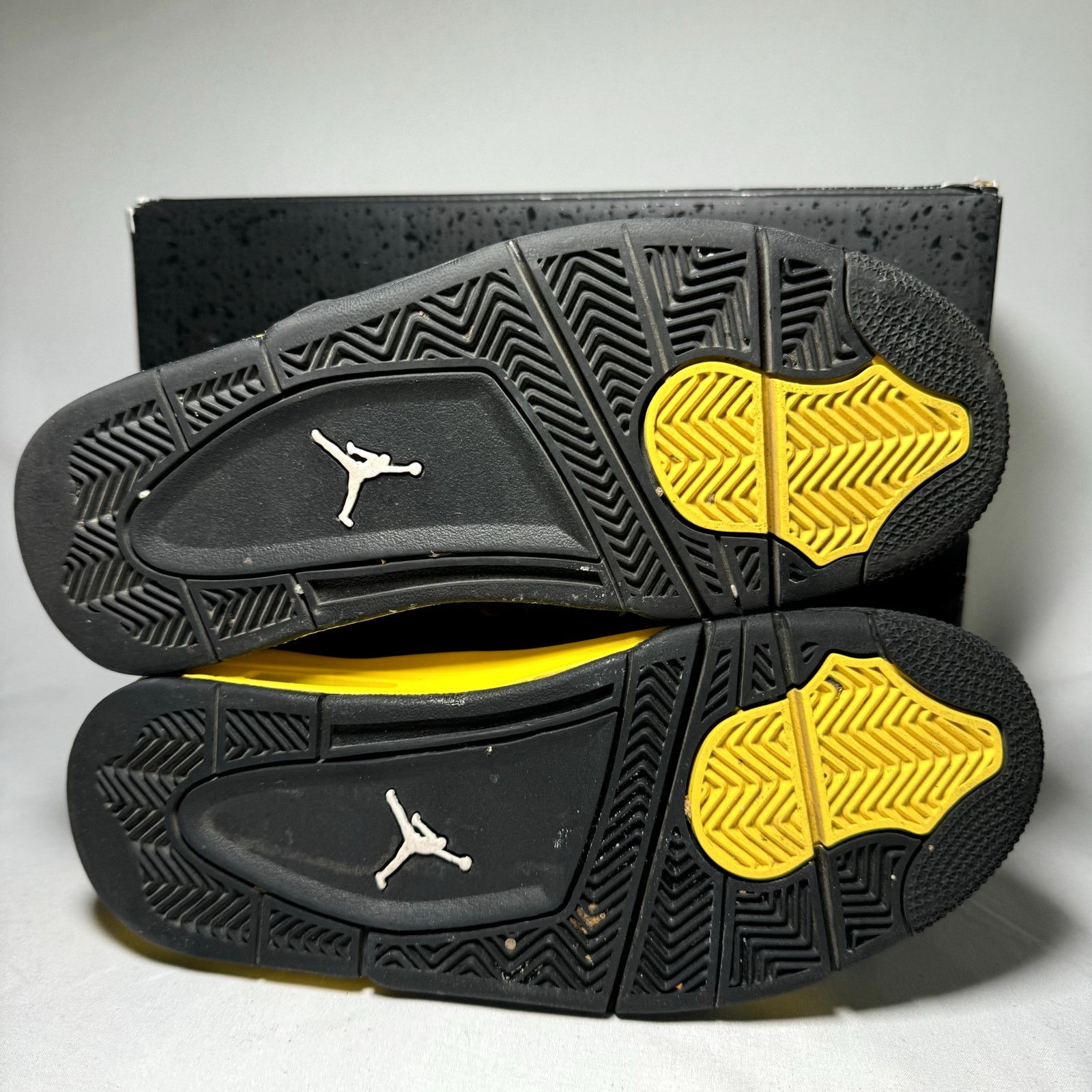 Jordan Brand × Nike Air Jordan 4 Retro GS Thunder 2023 Men's Shoes - Size 5.5 Size US 5.5 / EU 38 - 6 Thumbnail