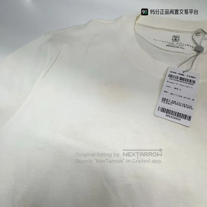Brunello Cucinelli Brunello Cucinelli SS23 Men's White Short. Size US M / EU 48-50 / 2 - 8 Thumbnail