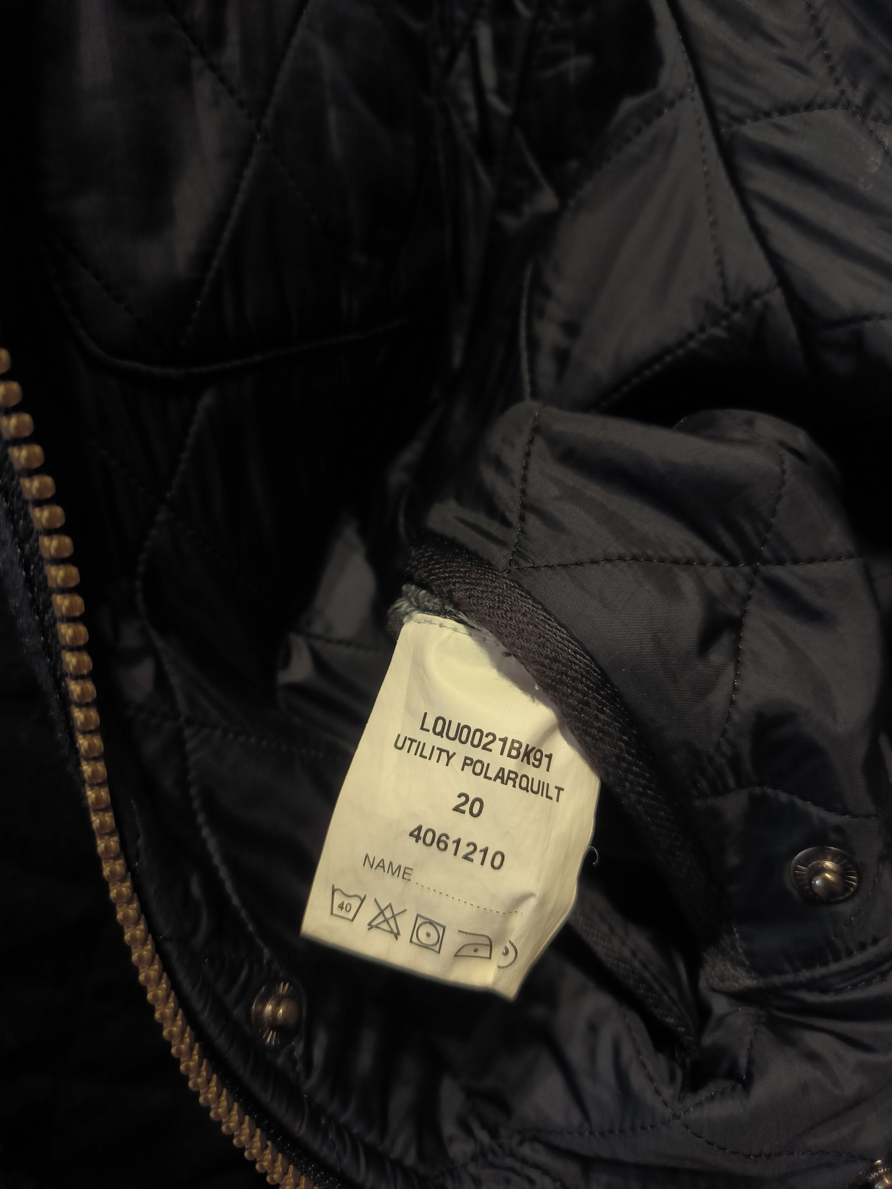 Barbour × Vintage Barbour Jacket Vintage Logo Navy Size XL / US 12-14 / IT 48-50 - 8 Thumbnail