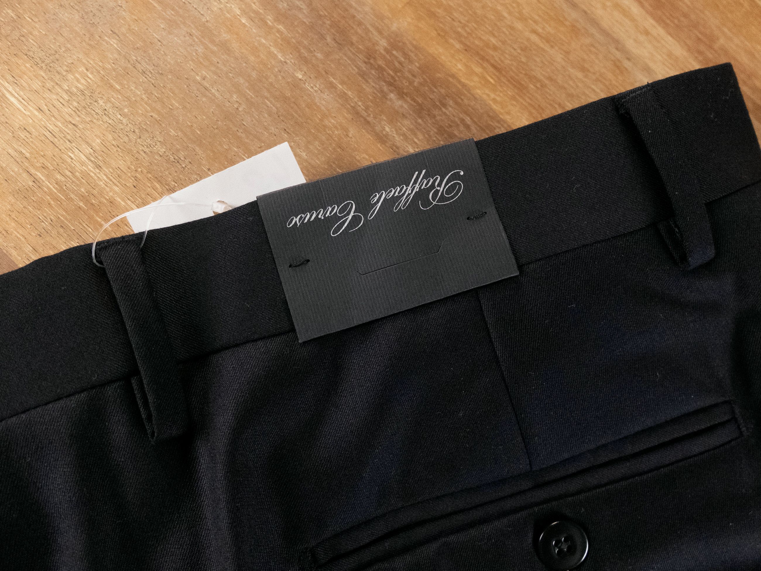 Caruso CARUSO navy blue wool dress pants trousers 32 / 48 Size US 32 / EU 48 - 8 Thumbnail