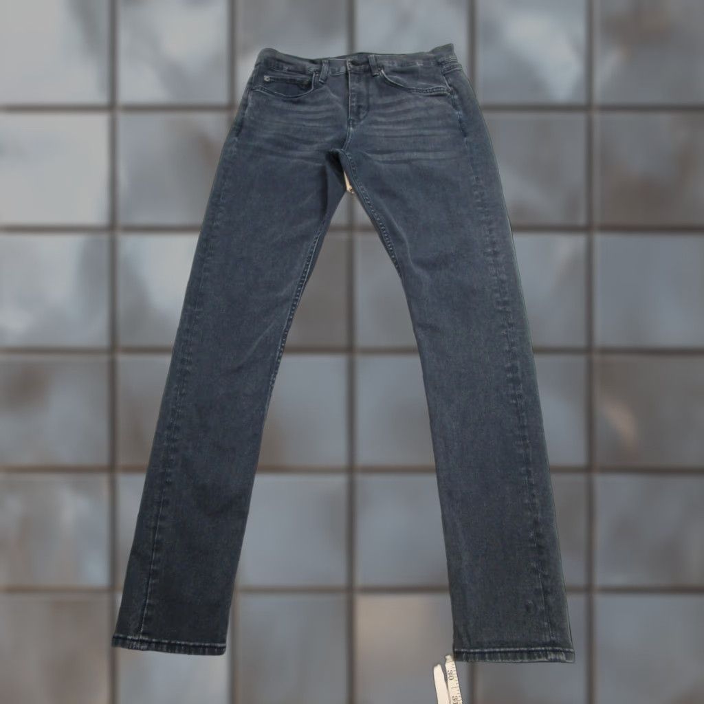 Rag & Bone rag & bone Jeans 30 Gray Fit 1 Skinny Stretch Denim Zip Fly rb Logo Men 30 in Inseam 30 in Waist Slim Leather? No. Size US 30 / EU 46 - 1 Thumbnail