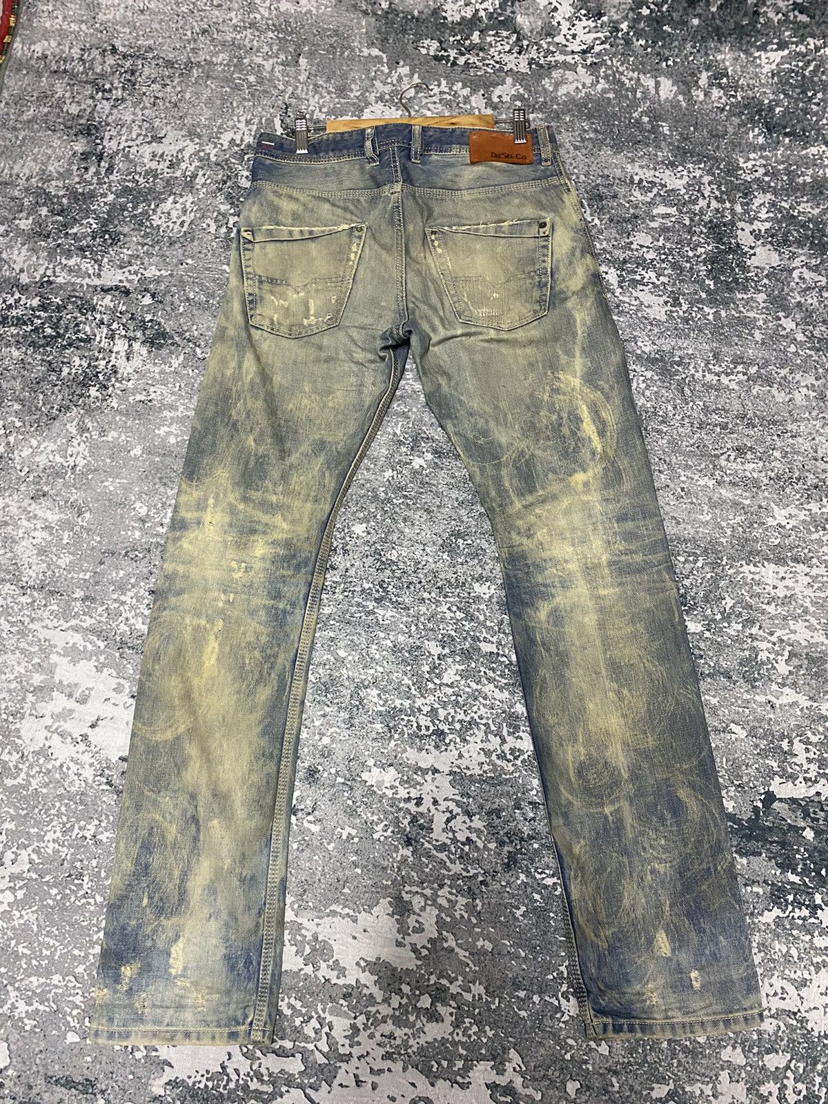 Diesel Vintage Diesel Industry Distressed Denim Jeans Made in Italy Size US 32 / EU 48 - 2 Thumbnail