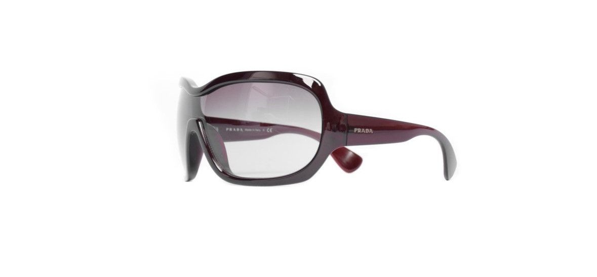 Prada Prada F/W2011 Oversized Glasses in Dark Brown Size ONE SIZE - 1 Thumbnail