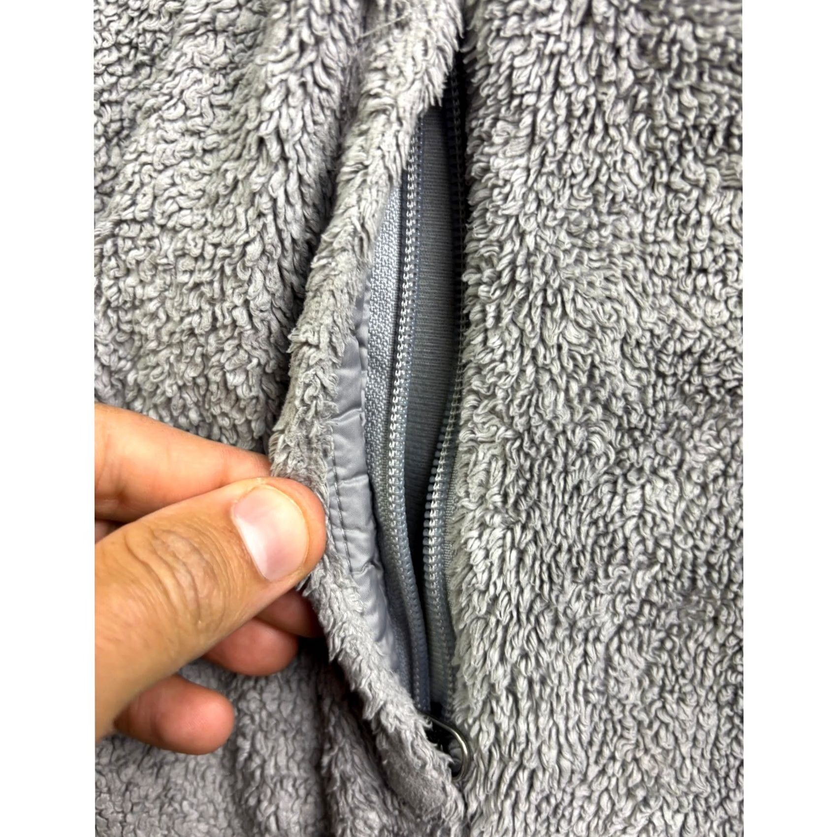 The North Face The North Face Osito Jacket Womens Medium Gray Fleece Full Zip Size M / US 6-8 / IT 42-44 - 7 Thumbnail