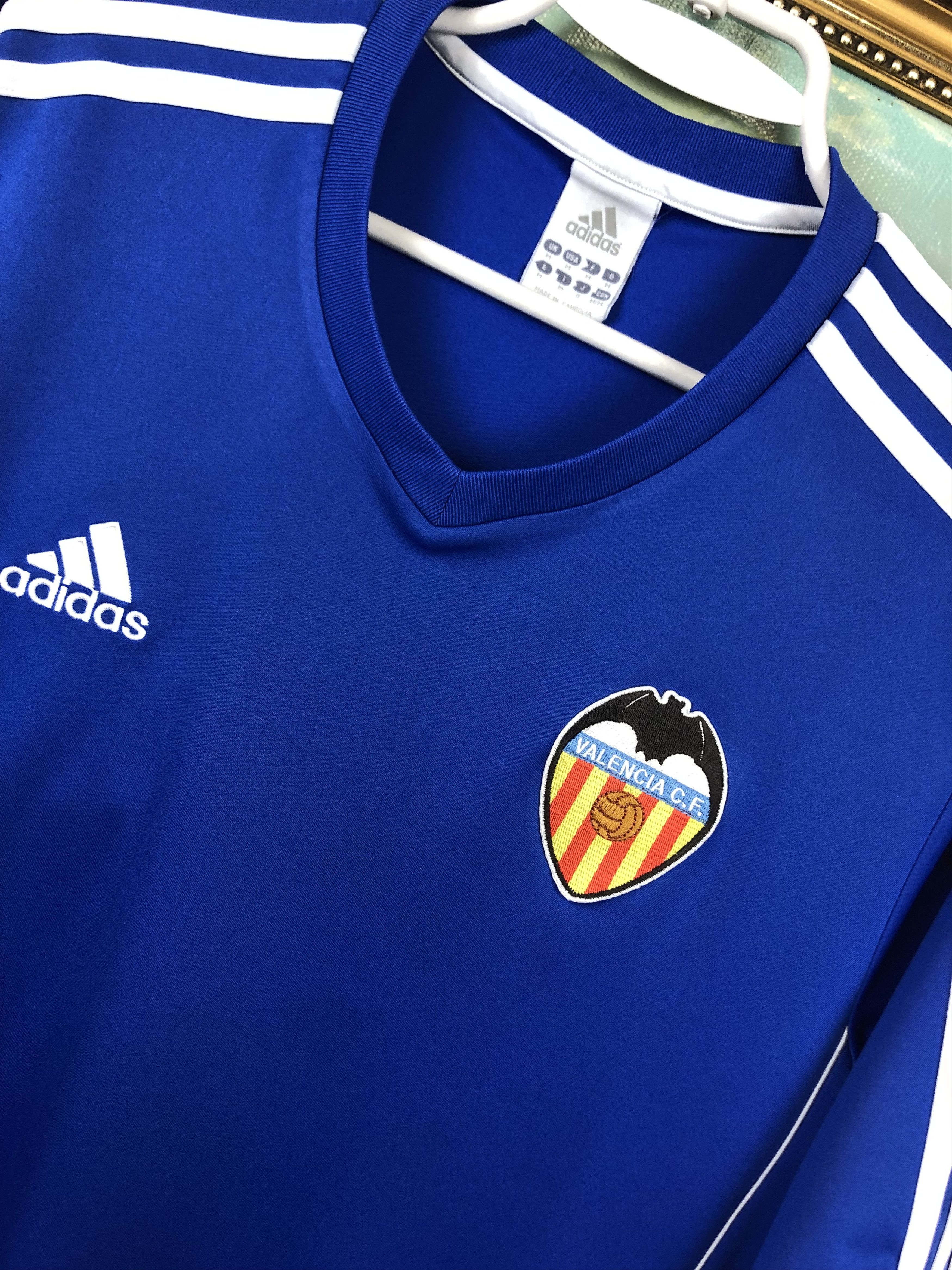 Adidas Valencia football shirt 2015 Adidas Soccer Rare Jersey Size US M / EU 48-50 / 2 - 5 Thumbnail