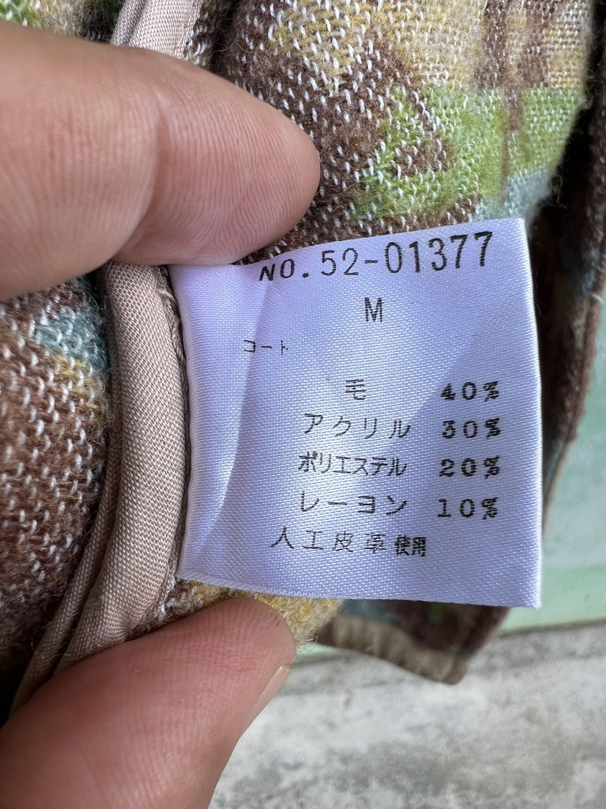 Japanese Brand Vintage Margaretline Aztec Wool Duffle Coat Native American Size US XL / EU 56 / 4 - 4 Thumbnail