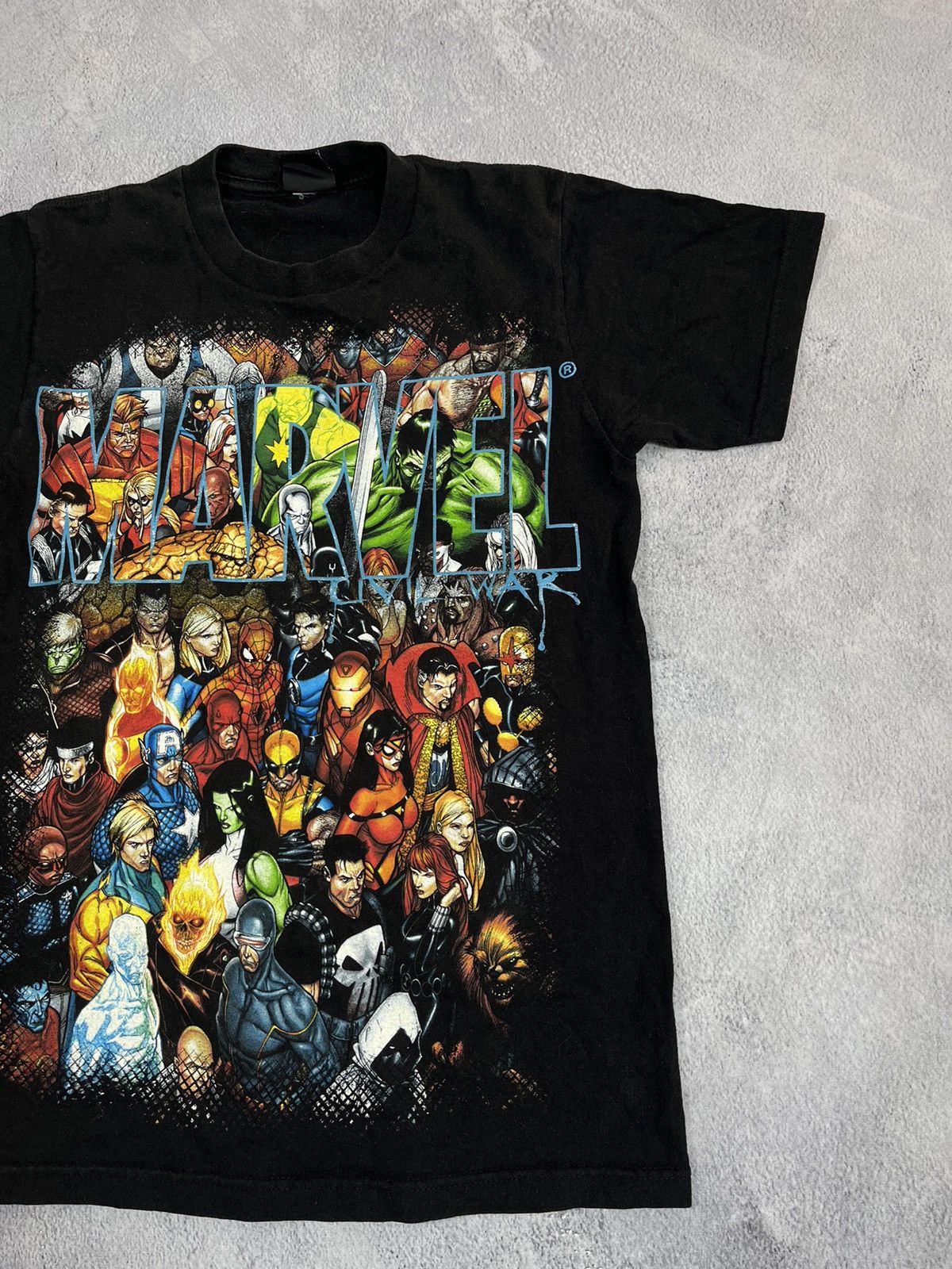 Other Vintage Y2K Marvel faded tee big logo size S Size US S / EU 44-46 / 1 - 4 Thumbnail
