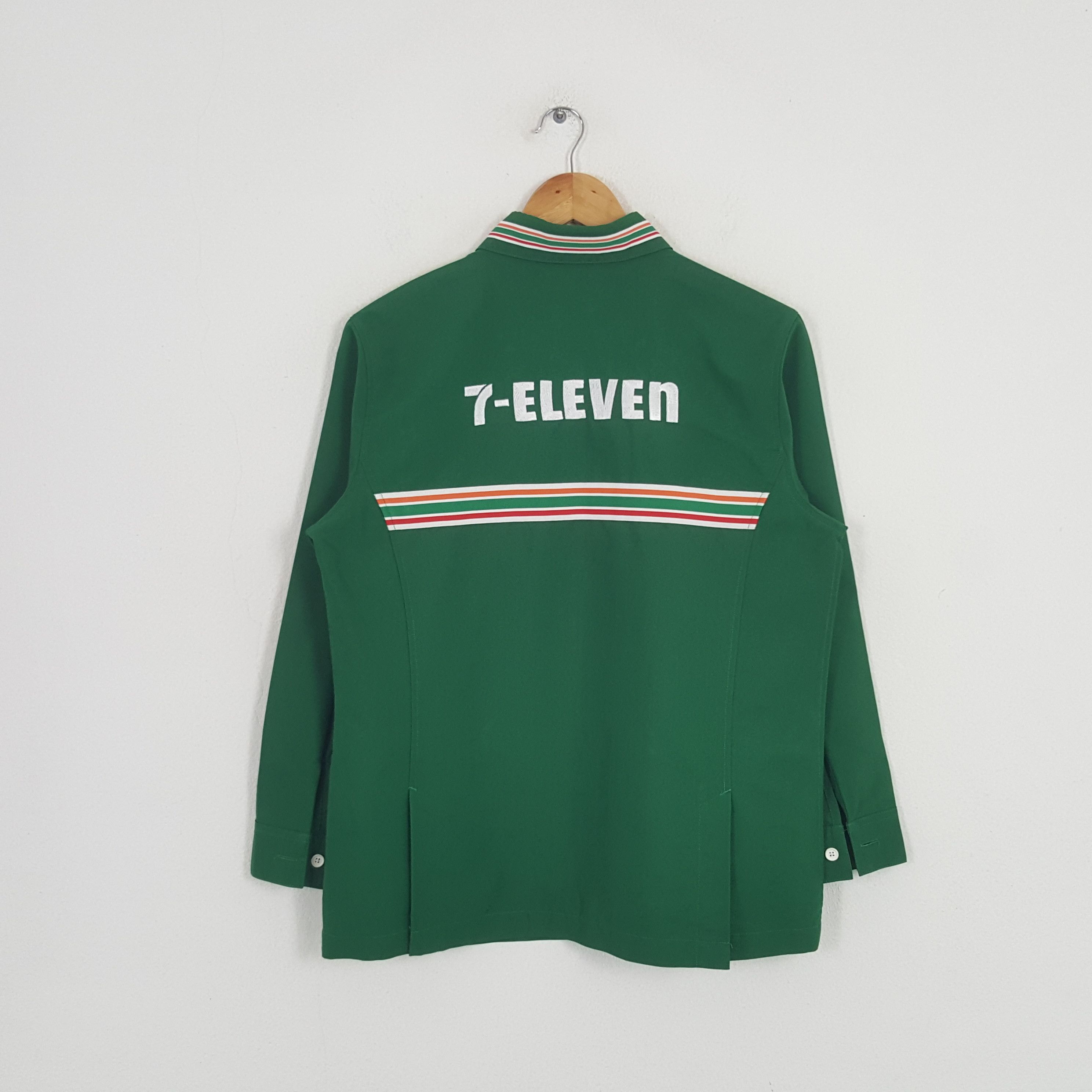 Japanese Brand × Vintage Vintage 7 Eleven Japanese Brand Uniform Jacket Size US S / EU 44-46 / 1 - 1 Thumbnail