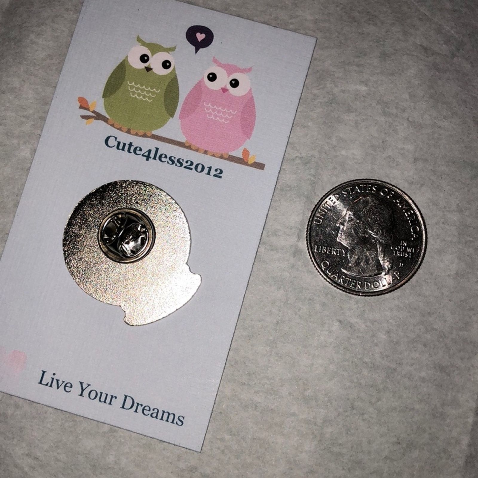 Other I’m Going to be Ok Crystal Ball Pin Brooch Size ONE SIZE - 2 Thumbnail