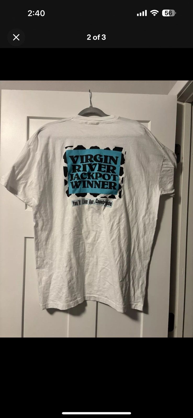 Vintage Vintage 90s Virgin River Casino And Hotel Nevada Size US XXL / EU 58 / 5 - 2 Thumbnail
