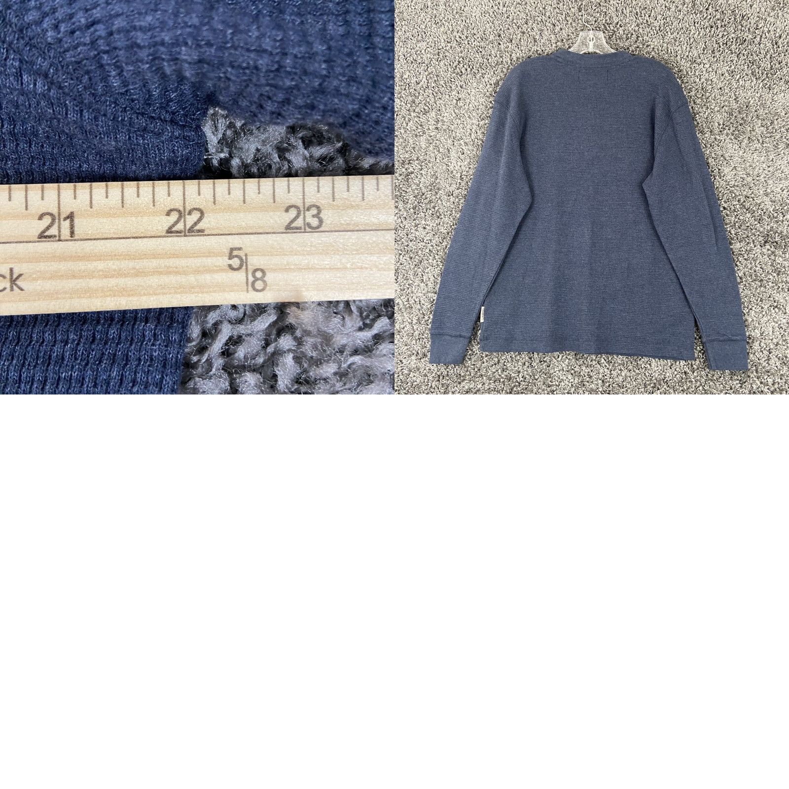 Vintage VINTAGE Wolverine Long Sleeve Shirt Men’s M Blue Thermal Waffle Knit Classic Outdoor Size US M / EU 48-50 / 2 - 8 Thumbnail