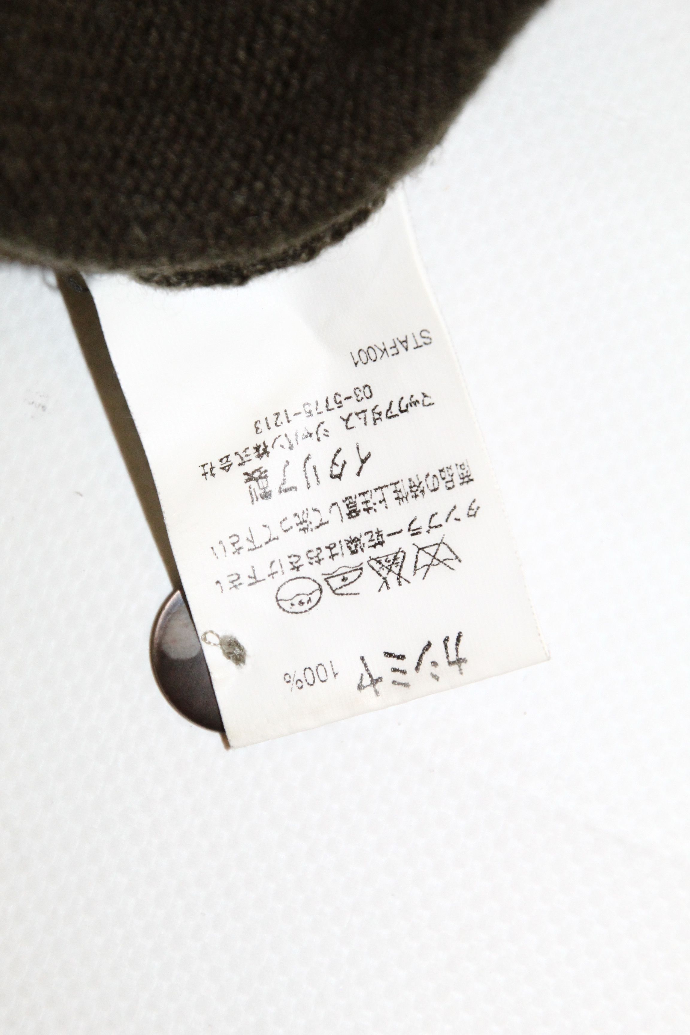 Barena Cividini Cashmere Garment Dyed Buttons Cardigan Size US S / EU 44-46 / 1 - 9 Thumbnail
