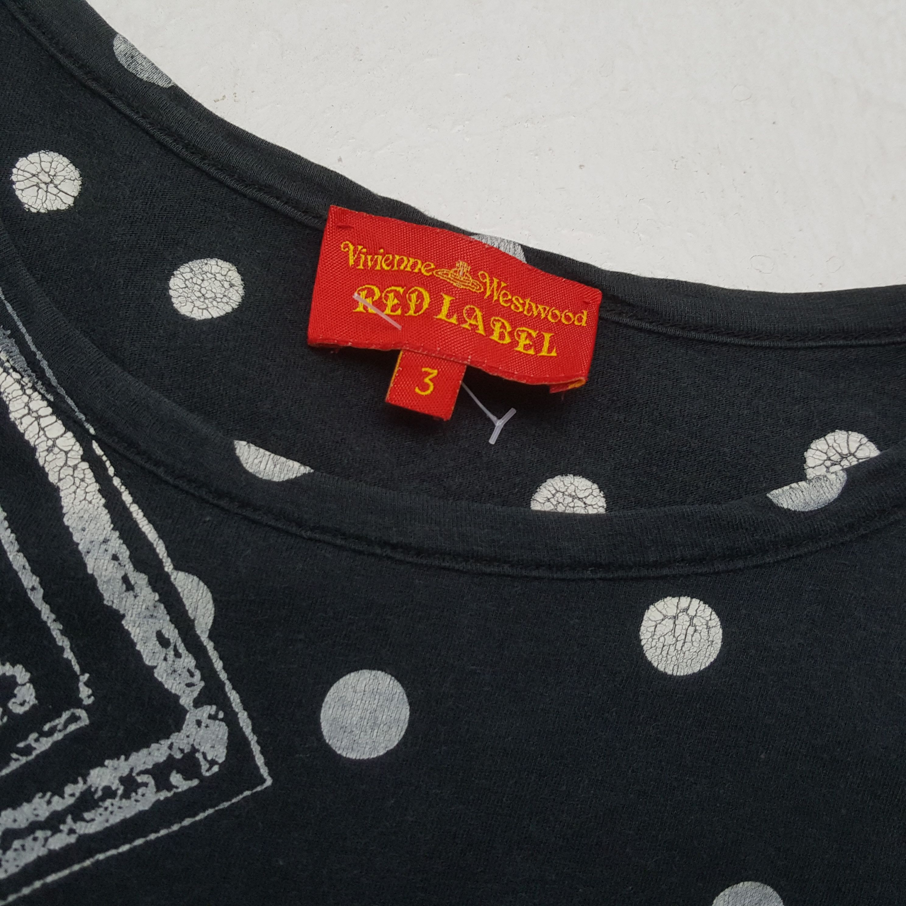 Designer × Vintage × Vivienne Westwood VIVIENNE WESTWOOD RED LABEL Fashion Style Designer Tshirt Size S / US 4 / IT 40 - 4 Thumbnail