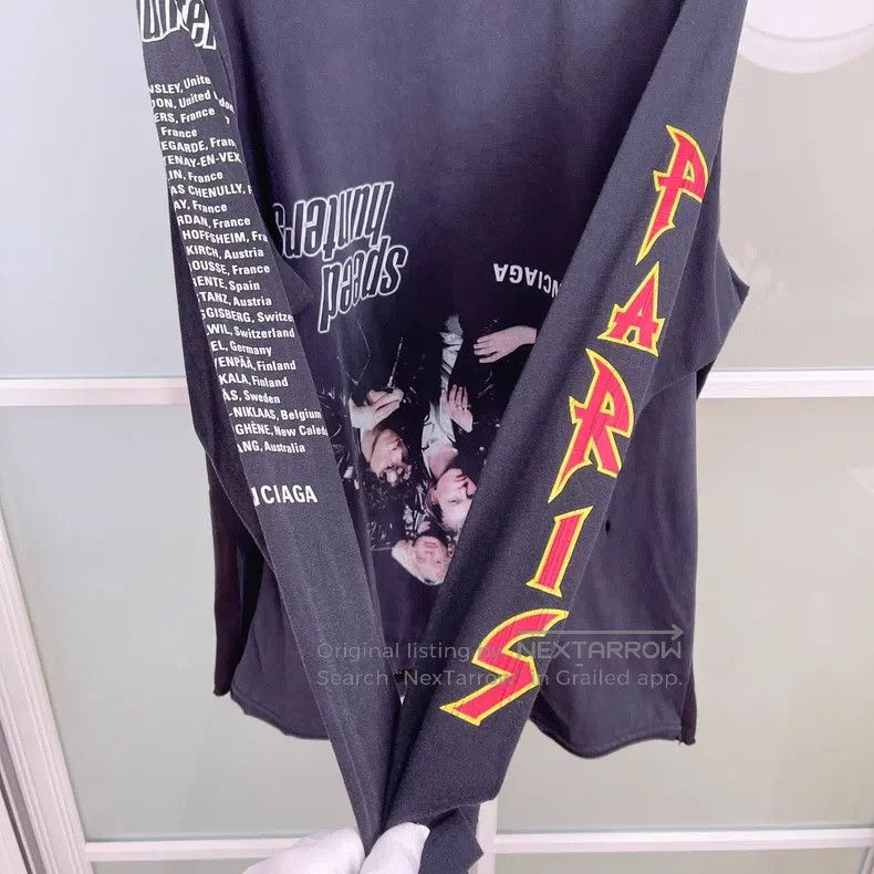 Balenciaga Balenciaga Logo Letter Speed Hunter Print Inverted Short S Size US S / EU 44-46 / 1 - 4 Thumbnail
