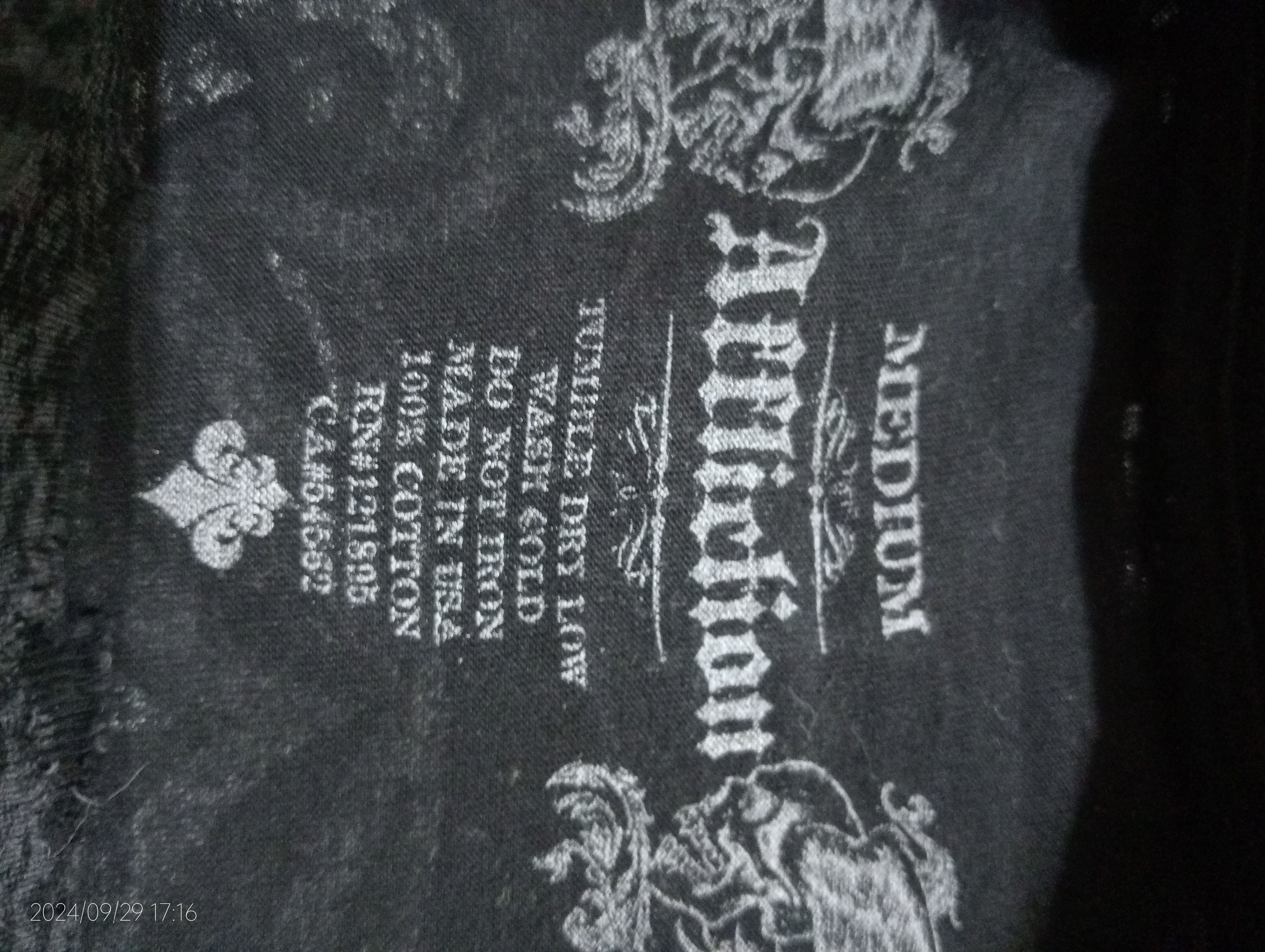 Affliction Affliction Distressed Design Punk Tee Made in USA Size US M / EU 48-50 / 2 - 3 Thumbnail