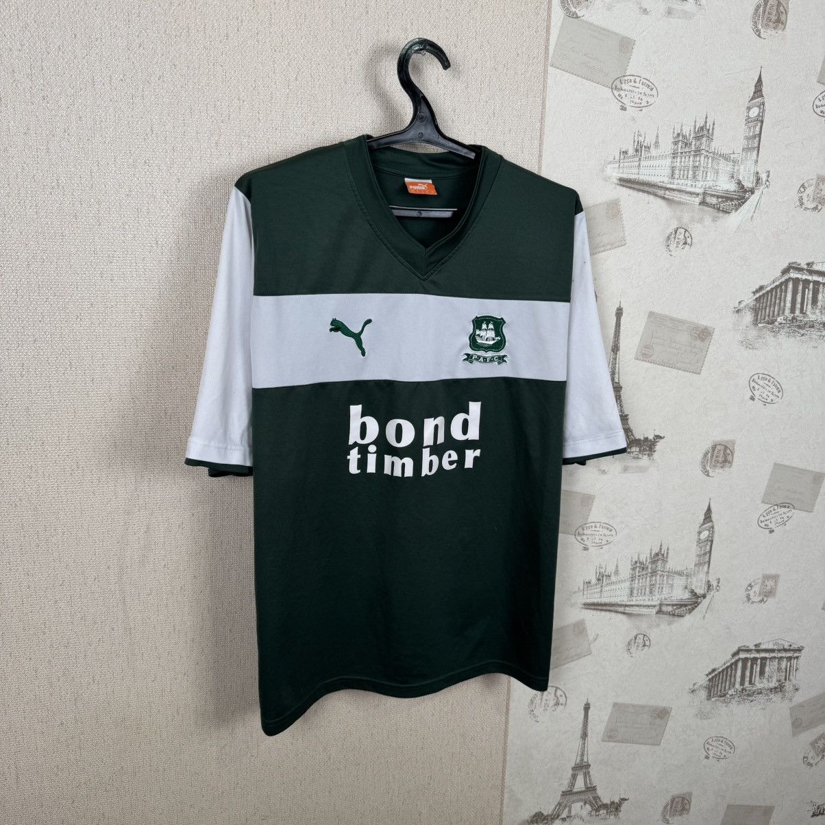 Puma Puma Plymouth Argyle Jersey 2012/2013 Home Football Soccer Size US XL / EU 56 / 4 - 4 Thumbnail