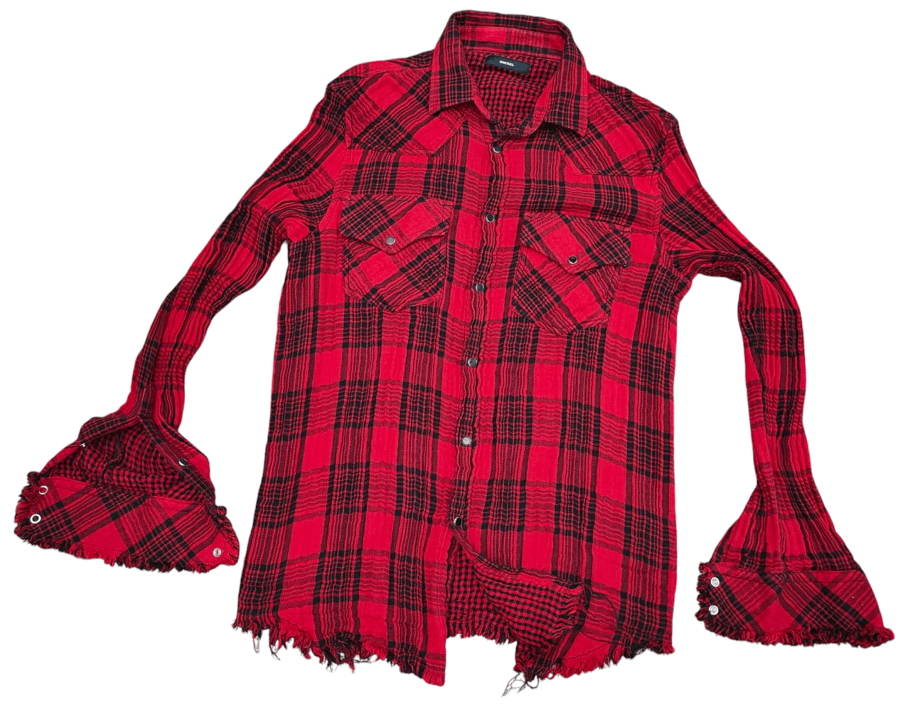 Diesel Diesel Flannel Shirt Size S / US 4 / IT 40 - 1 Thumbnail