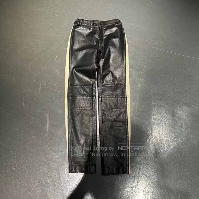 Yeezy Yeezy Friends and Family Limited Leather Pants Size US 30 / EU 46 - 1 Thumbnail
