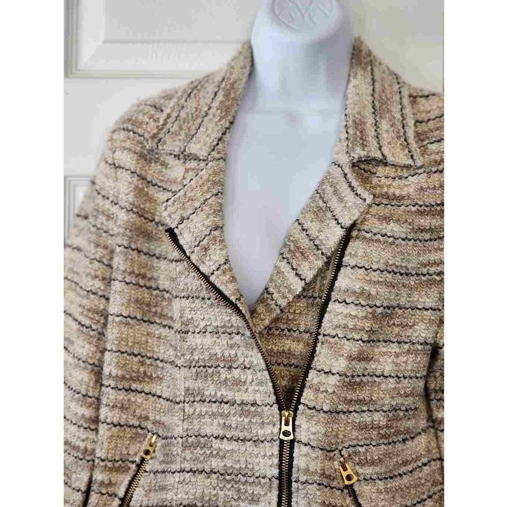 Lucky Brand Lucky Brand Tan Blazer Size L / US 10 / IT 46 - 5 Thumbnail