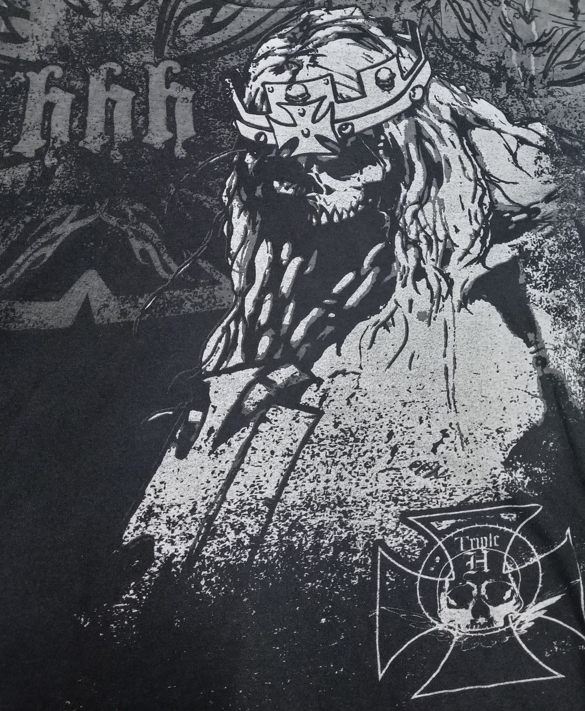 WWE Vintage WWE Triple H Y2K style Size US L / EU 52-54 / 3 - 3 Thumbnail