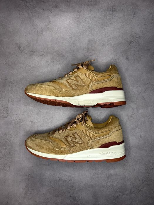 New balance best sale 997 camel