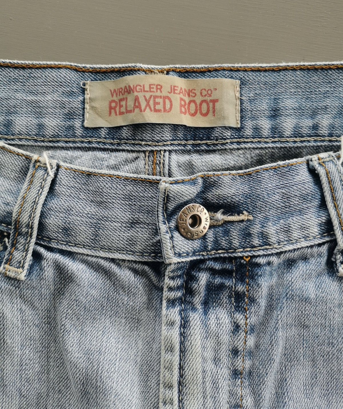 Vintage Relaxed Bootcut Wrangler Denim Jeans Size US 33 - 6 Thumbnail