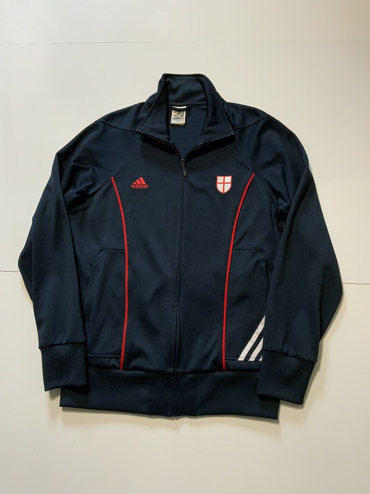 Adidas Adidas England FIFA 2010 World Cup Soccer Track Jacket Size US L / EU 52-54 / 3 - 1 Thumbnail