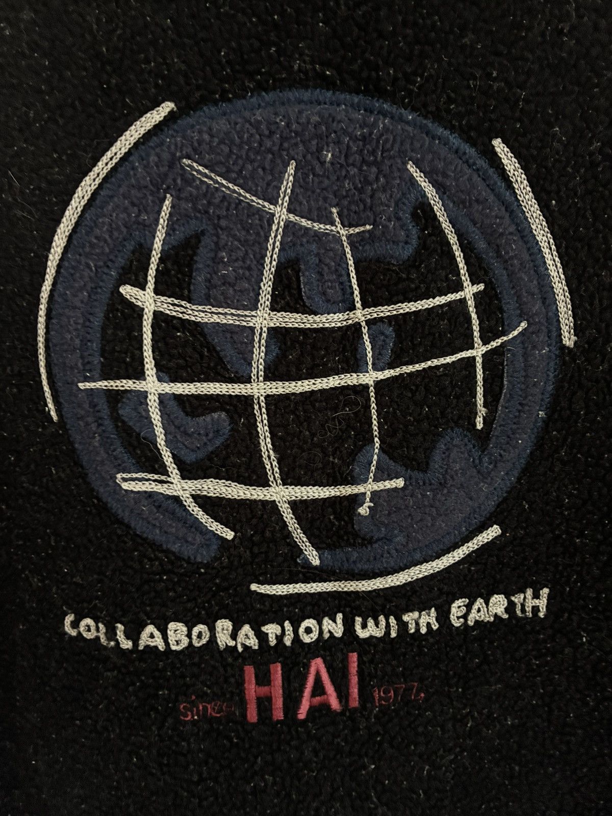 Hai Sporting Gear Vintage Sporting Gear Hai X Earth fleece pullover sweatshirt Size US L / EU 52-54 / 3 - 6 Thumbnail