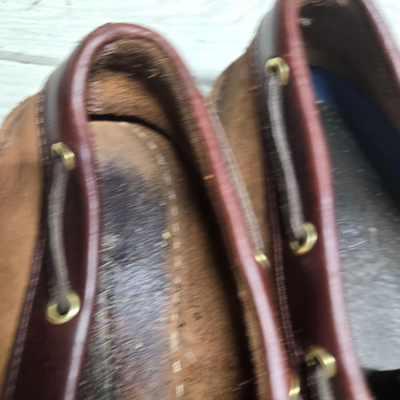 Sperry Sperry Top-Sider Brown Leather Boat Shoes Adult Men's Size 11M Lace Up Casual Size US L / EU 52-54 / 3 - 6 Thumbnail