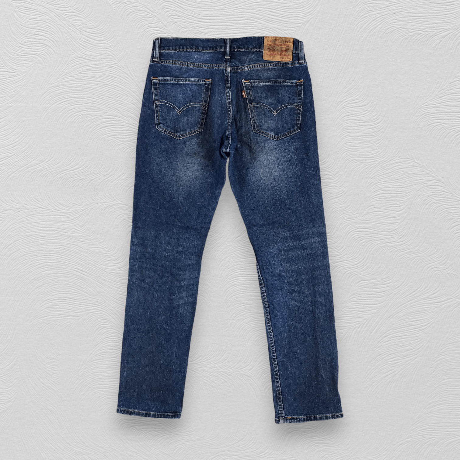 Levi's Levi's 511 Jeans Distress Faded Blue KJ984 Size US 32 / EU 48 - 2 Thumbnail
