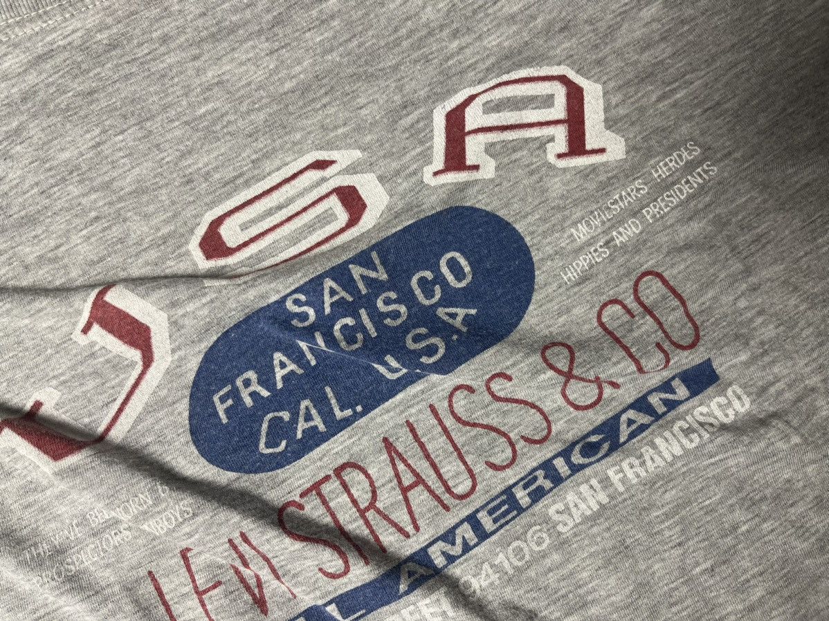 Levi's Vintage Levis Tshirt San Francisco all American size Large Size US L / EU 52-54 / 3 - 4 Thumbnail