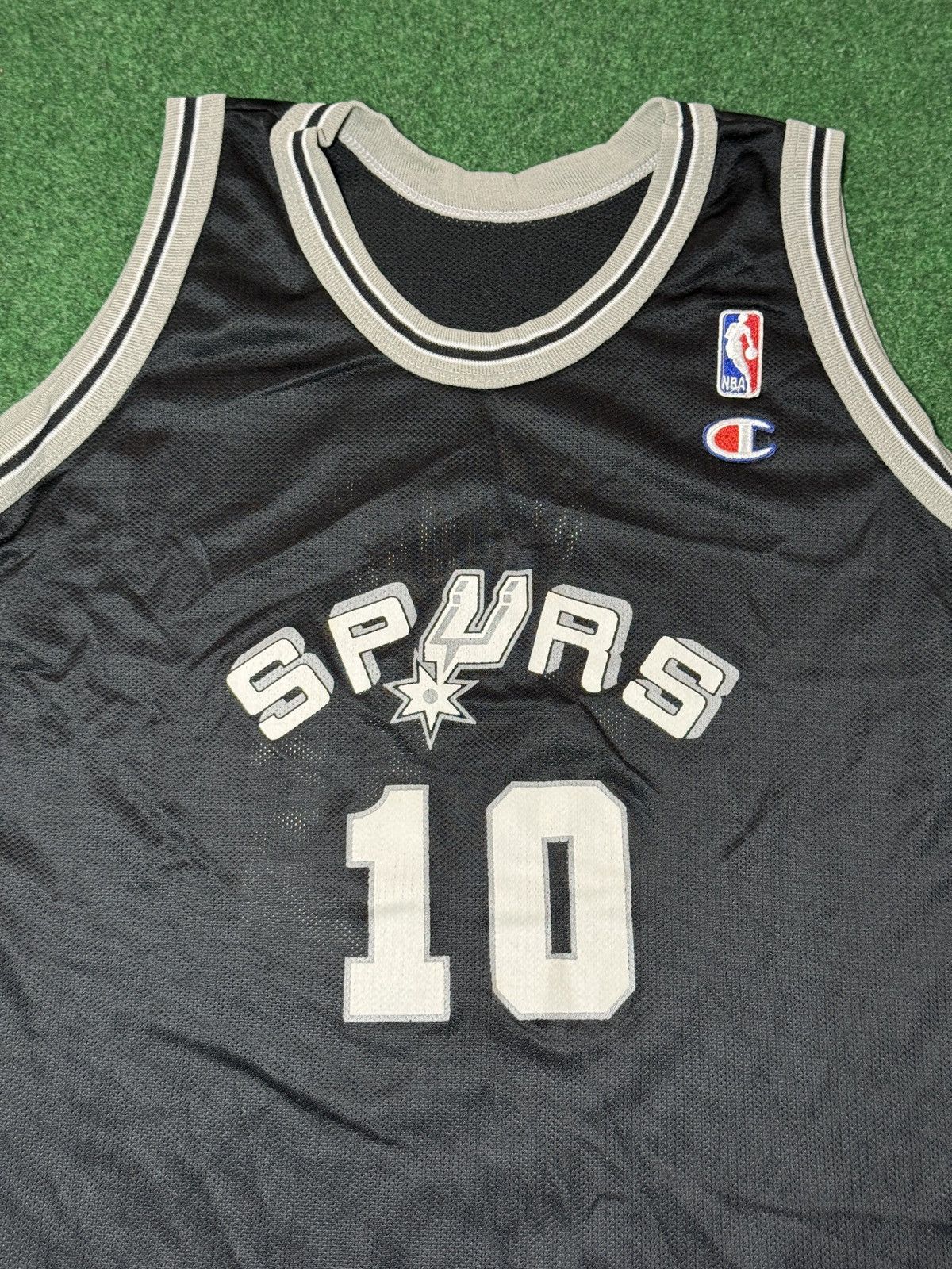 Champion Vintage 90s Dennis Rodamn San Antonio Spurs Medium Jersey Size US M / EU 48-50 / 2 - 2 Thumbnail