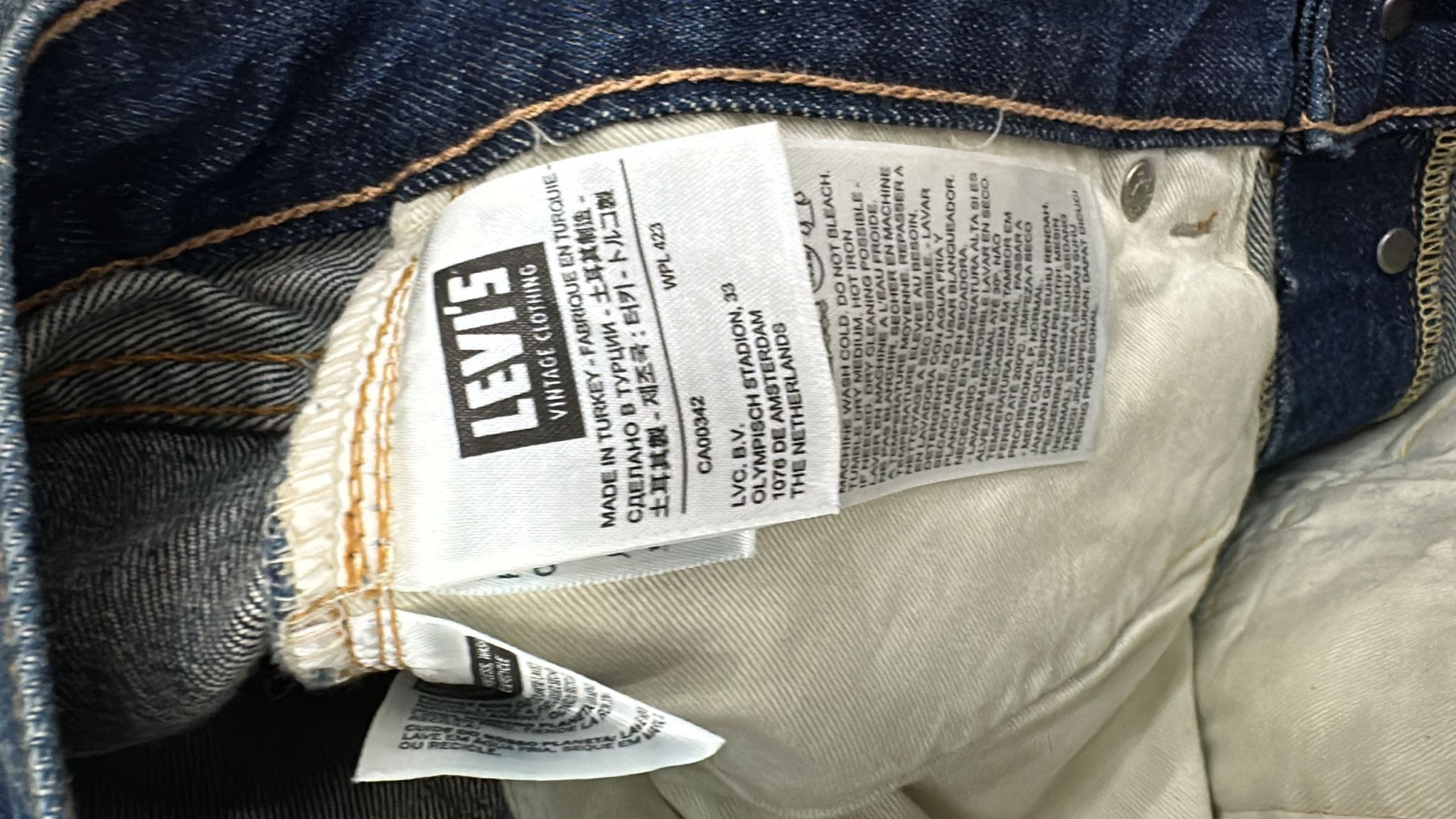 Levi's Vintage Clothing LVC SAMPLE Levi's Vintage Clothing 1966 501XX Selvedge Jean Size US 32 / EU 48 - 13 Thumbnail