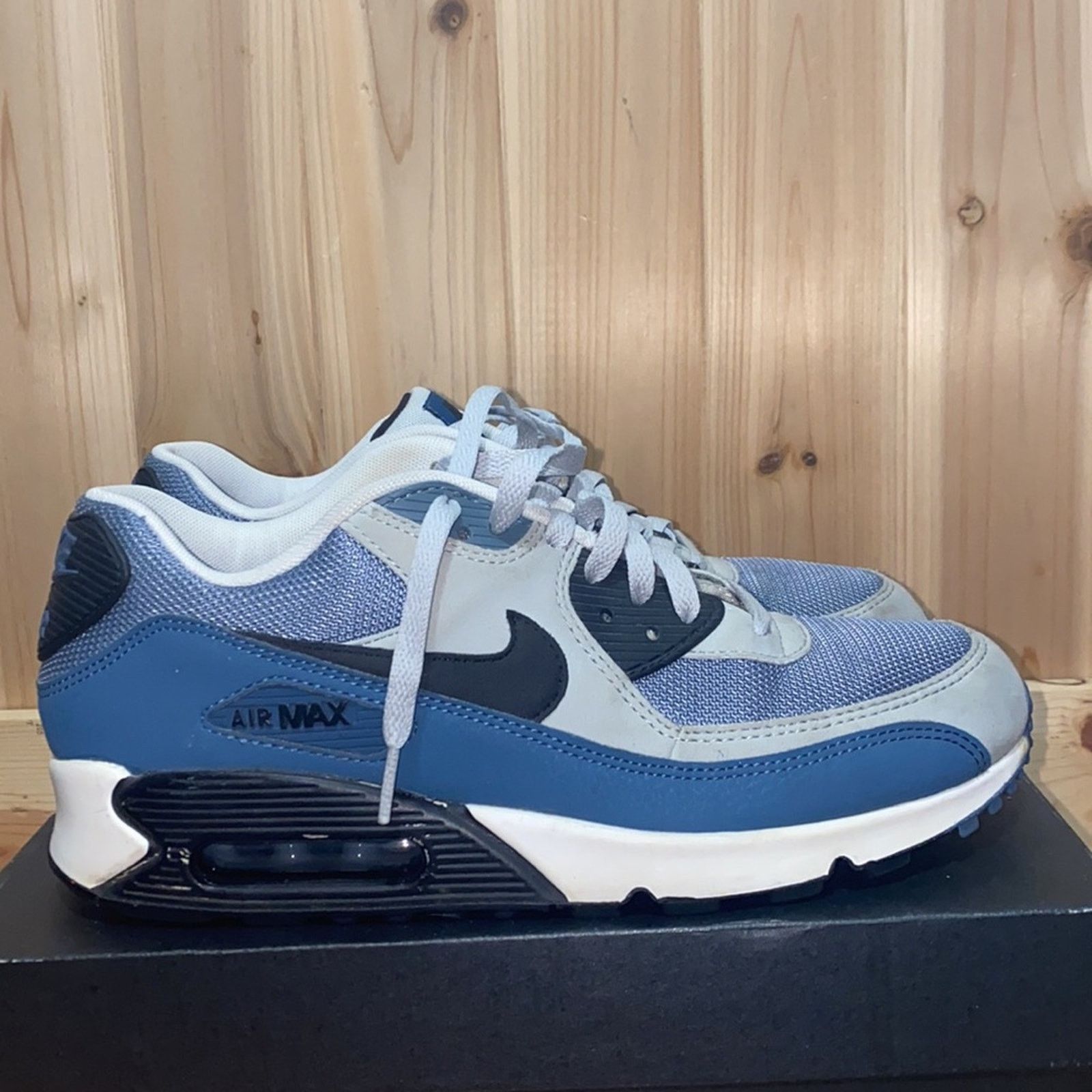 Nike 2013 Nike air max 90 essential grey mist Size US 9.5 / EU 42-43 - 4 Thumbnail